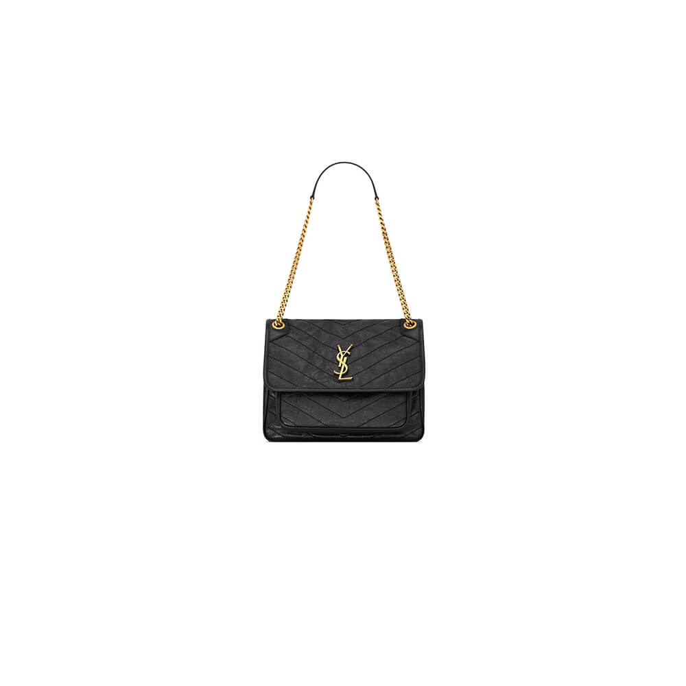 YSL NIKI medium in vintage leather(HIGH-END GRADE)