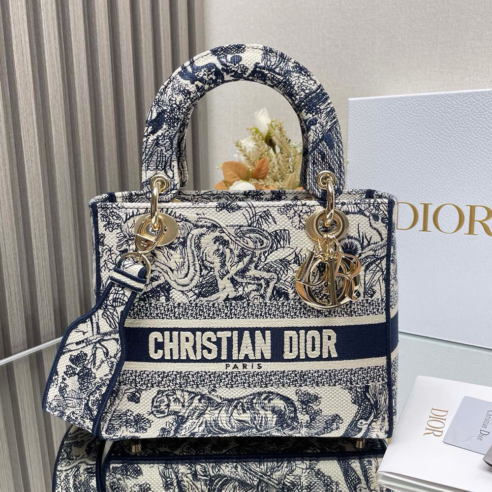DIOR MEDIUM LADY D-LITE BAG(High-End Grade)